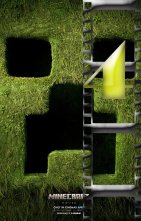 a minecraft movie poster